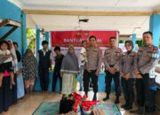 Jelang HUT Bhayangkara ke-79, Polisi di Riau Gelar Bakti Sosial