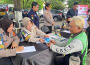 Polda Jateng Sediakan Layanan Cek Kesehatan Gratis untuk 4.000 Pengemudi Ojol