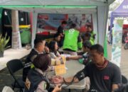 RS Bhayangkara TK II Sartika Asih Gelar Bhaktikes HUT Bhayangkara ke-79 di Kantor Gojek Bandung