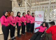 Polresta Manokwari Gelar Bakti Kesehatan Donor Darah Sambut HUT Bhayangkara ke -79