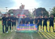 Meriahkan HUT Bhayangkara Ke-79 Kapolres Bima AKBP Eko Sutomo S.I.K.,M.I.K.,Buka Turnamen Volly ball dan Sepak Bola Mini