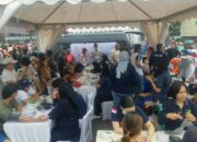Warga Sulut Ramai dan Sangat Antusias Hadiri Car Free Day oleh Polda Sulut Menyambut Hari Bhayangkara ke-79 di Kawasan Megamas, Kota Manado.