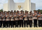 Songsong HUT Ke-79 Bhayangkara dan Bentuk Penghormatan Kepada Para Pahlawan, Kapolres Bima AKBP Eko Sutomo S.I.K.,M.I.K, Pimpin Ziarah dan Tabur Bunga di TMP Palibelo