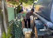 HUT Ke-79 Bhayangkara Polres Bima Bantu Penuhi Kebutuhan Air Bersih Warga Desa Kalampa: Terimakasih Polisi