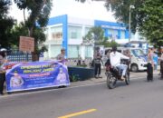 Penegakan Hukum dan Edukasi Lalu Lintas Digelar di Depan Satpas Lembar