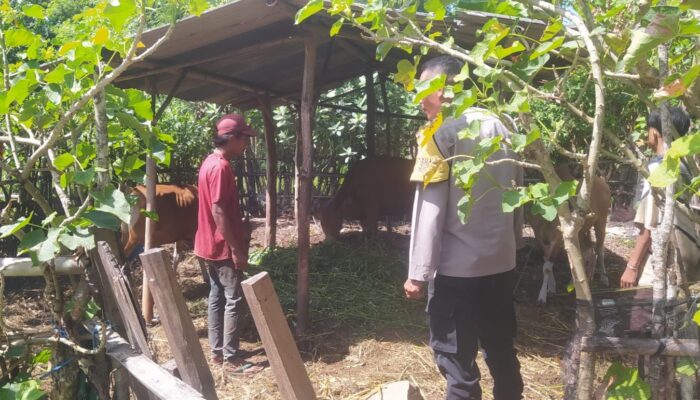 DDS Polri Dorong Pemberdayaan Peternak di Dusun Siung