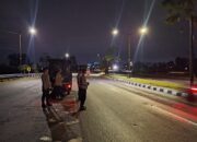 Cegah Kejahatan Malam, Polsek Gerung Gencarkan Patroli di Kecamatan Gerung