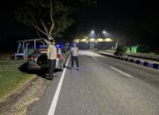 Patroli Terjadwal Polsek Kediri di Jalur BIL Tekan Kejahatan Jalanan