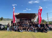 Peringati HUT ke-8 VOCLOM, Satlantas Lombok Barat Gelar Pelatihan Safety Riding di Gerung