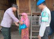 Mengisi HUT Ke-79 Bhayangkara Dengan Berbagi Polsek Belo Salurkan Bantuan Sembako Bagi Warga Kurang Mampu