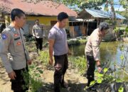 Bag SDM Polres Bima, Sambangi Polsek Jajaran Cek Lokasi Penanaman Jagung Kuartal 3 Tahun 2025