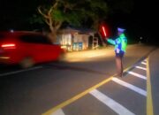 Satlantas Polres Bima Menggelar Patroli/ Rawan Malam di Lokasi Rawan Lakalantas dan Cegah Aksi Kriminalitas