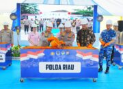 Dukung Penuh Program MBG, Kapolri Hadiri Groundbreaking 9 SPPG Polda Riau
