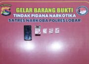 Upaya Warga Meninting Berbuah Hasil, Polisi Amankan Pelaku Perantara Sabu