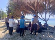 Antisipasi 3C, Polisi Perketat Patroli di Pantai Elak-Elak Lombok Barat