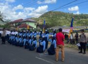 Semangat Kemerdekaan Berkobar di Sekotong Lewat Lomba Gerak Jalan