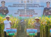 Panen Raya Jagung di Malang, Wujud Nyata Komitmen Polri dalam Ketahanan Pangan Nasional