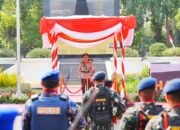 Pesan Kapolri Saat Pimpin Upacara Hari Juang Polri di Surabaya