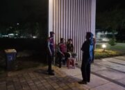 Patroli Malam Polres Lombok Barat Jaga Keamanan di Bypass BIL I Gerung