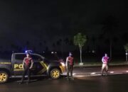 Polres Lombok Barat Perkuat Kamtibmas Lewat Patroli Blue Light di Jalur Baypass