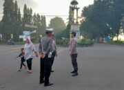 Polres Lombok Barat Pastikan Car Free Day di Jalan Soekarno-Hatta Berjalan Lancar