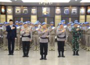 Kapolri Lepas Satgas FPU 7 MINUSCA dalam Misi Perdamaian PBB di Afrika Tengah