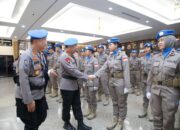Mengemban Misi Perdamaian: Pelepasan Satgas FPU 7 MINUSCA oleh Polri