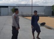 Polres Lombok Barat Perkuat Rantai Pasok Jagung melalui Monitoring Gudang di Kuripan