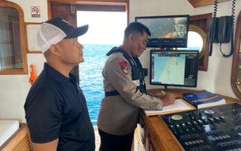 Siaga MotoGP Mandalika 2025, KP XXI-2015 Ditpolairud Polda NTB Perketat Pengamanan Jalur Laut Selat Lombok