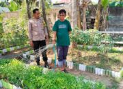 Dukung Ketahanan Pangan, Polsek Lembar Pantau Kendala Petani