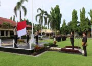 Upacara Hari Pahlawan di Mapolres Lombok Barat, Kapolres Serukan Tiga Teladan Utama