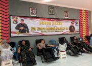 Satbrimob Polda NTB Gelar Donor Darah Sambut HUT ke-80 Korps Brimob Polri