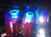 Tergeletak di Bypass BIL 1, Korban Laka Tunggal Dievakuasi Polres Lobar