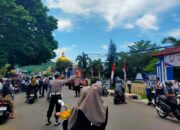 Cegah Laka Lantas, Polsek Gerung Fokus Pengamanan di Titik Rawan