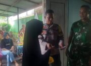 Bhabinkamtibmas Sekotong Timur Pastikan Bantuan Pangan CBP Tepat Sasaran