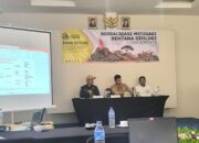Meningkatkan Kesiapsiagaan Terhadap Bencana Kasubag Kerma Polres Bima Menghadiri Sosialisasi Mitigasi Bencana Geologi