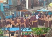 Sambangi SD Inpres Desa Tonggo Risa Dalam Program Police Go to School Bhabinkamtibmas Polsubsektor Palibelo Sampaikan Materi Anti Bullying