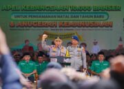 Kapolri Pimpin Apel Kebangsaan Banser, Perkuat Sinergi Pengamanan Natal 2025 dan Tahun Baru 2026