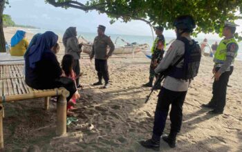 Operasi Lilin Rinjani 2025: Polisi Jaga Ketat Pantai Melase